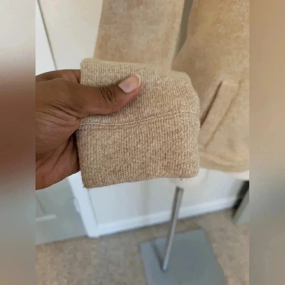 J.Crew Wool blend Funnel Cowl Neck Sweatshirt(S) - Picture 8 of 11